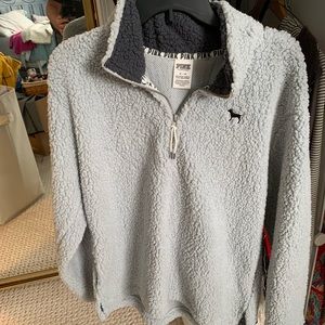Victoria’s Secret Pink Sherpa pullover fleece